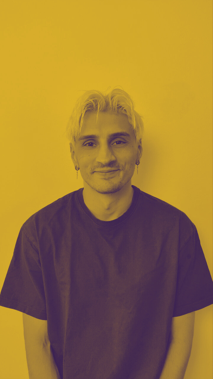 Professional workspace showing creative projects and design tools